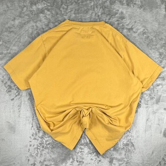 Uniqlo Doraemon UT Yellow Embroidered Pocket T-Shirt Size Large - Picture 2 of 7